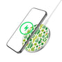 MyBat Design Lab Series Wireless Charging Pad - Silver - Succulents - MCGWIRC22SL-123-2.jpg