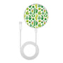 MyBat Design Lab Series Wireless Charging Pad - Silver - Succulents - MCGWIRC22SL-123-3.jpg