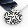 MyBat Design Lab Series Wireless Charging Pad - Silver - Vintage Floral - MCGWIRC22SL-124-4.jpg