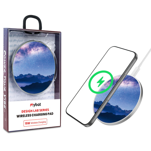 MyBat Design Lab Series Wireless Charging Pad - Silver - Celestial Mountains - MCGWIRC22SL-126-1.jpg