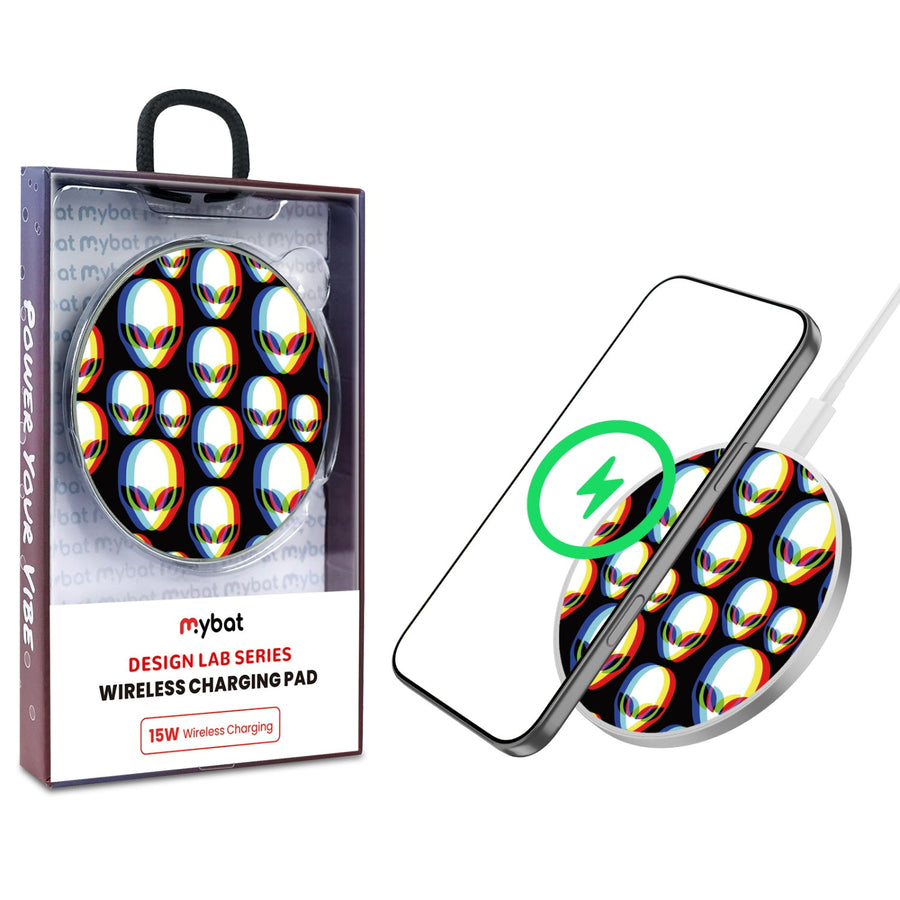 MyBat Design Lab Series Wireless Charging Pad - Silver - Extraterrestrial