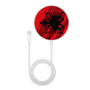 MyBat Design Lab Series Wireless Charging Pad - Silver - Albania Flag - MCGWIRC22SL-140-3.jpg