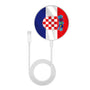 MyBat Design Lab Series Wireless Charging Pad - Silver - Croatia Flag - MCGWIRC22SL-143-3.jpg
