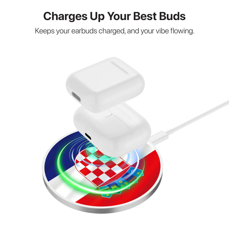 MyBat Design Lab Series Wireless Charging Pad - Silver - Croatia Flag - MCGWIRC22SL-143-6.jpg