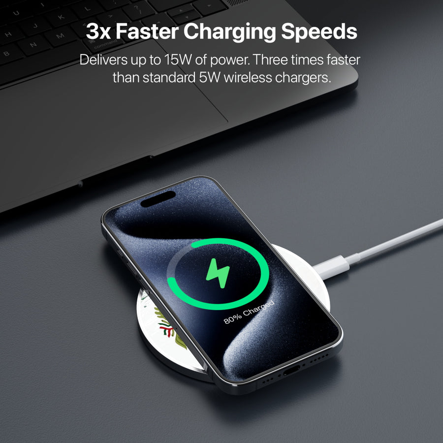MyBat Design Lab Series Wireless Charging Pad - Silver - Bandera de México - MCGWIRC22SL-174-5.jpg
