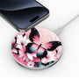 MyBat Design Lab Series Wireless Charging Pad - Silver - Butterfly Bouquet - MCGWIRC22SL-184-4.jpg
