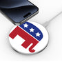 MyBat Design Lab Series Wireless Charging Pad - Silver - Republican Party - MCGWIRC22SL-194-4.jpg