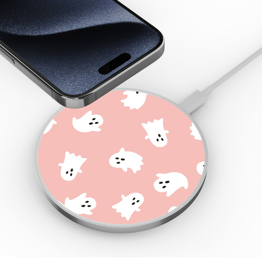 MyBat Design Lab Series Wireless Charging Pad - Silver - Friendly Ghosts - MCGWIRC22SL-219-4.jpg