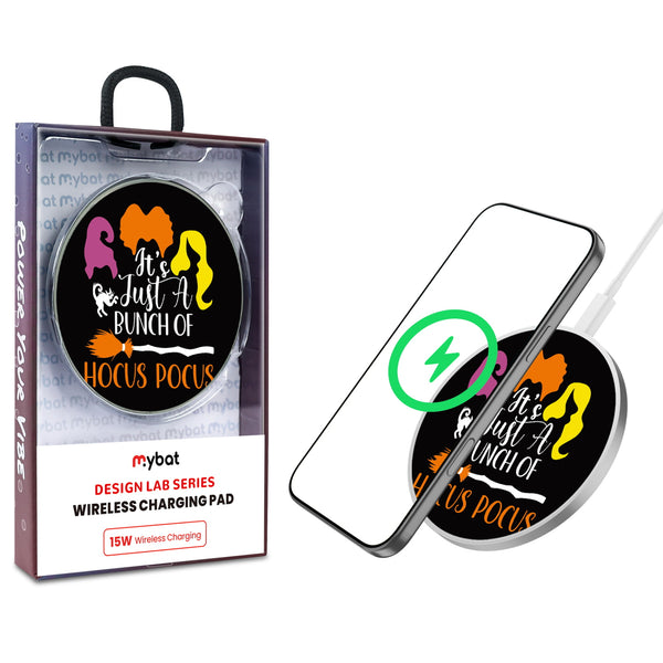 MyBat Design Lab Series Wireless Charging Pad - Silver - Hocus Pocus - MCGWIRC22SL-226-1.jpg