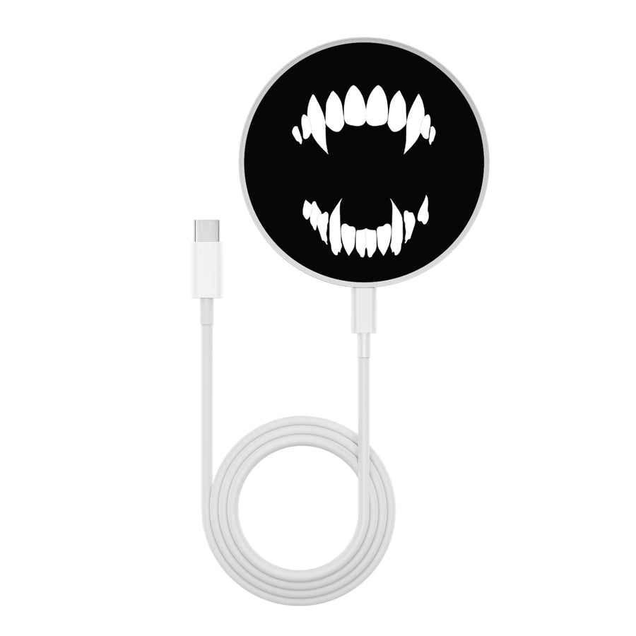 MyBat Design Lab Series Wireless Charging Pad - Silver - Vampire Fangs - MCGWIRC22SL-230-3.jpg