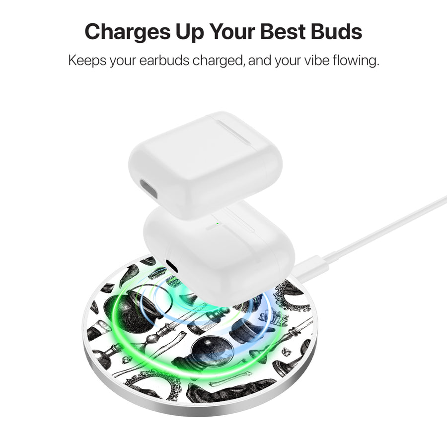 MyBat Design Lab Series Wireless Charging Pad - Silver - Mystic Elixirs - MCGWIRC22SL-239-6.jpg