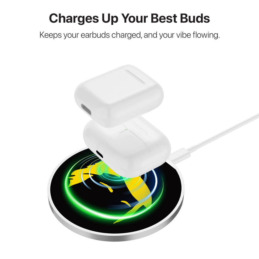 MyBat Design Lab Series Wireless Charging Pad - Silver - Trump Golden Silhouette - MCGWIRC22SL-251-6.jpg