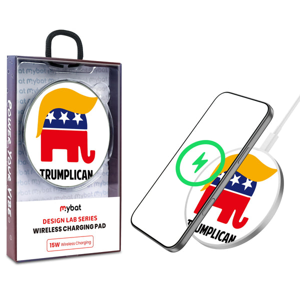 MyBat Design Lab Series Wireless Charging Pad - Silver - Trumpublican - MCGWIRC22SL-253-1.jpg