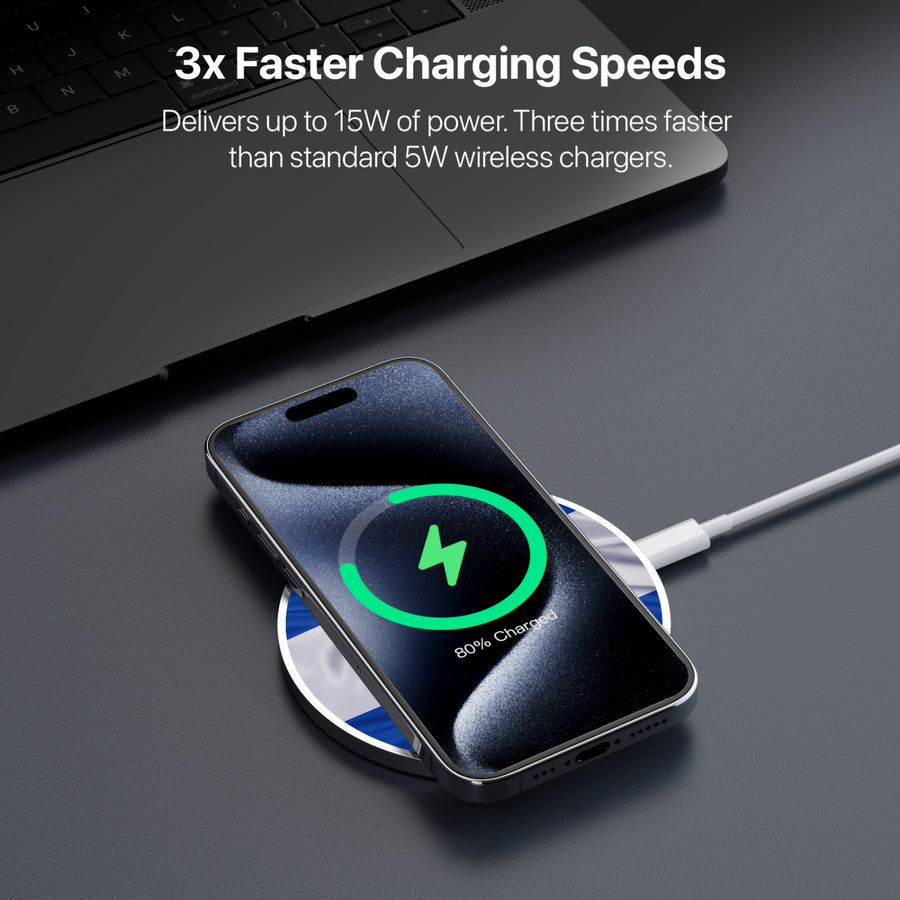 MyBat Design Lab Series Wireless Charging Pad - Silver - Honduras Flag - MCGWIRC22SL-259-5.jpg