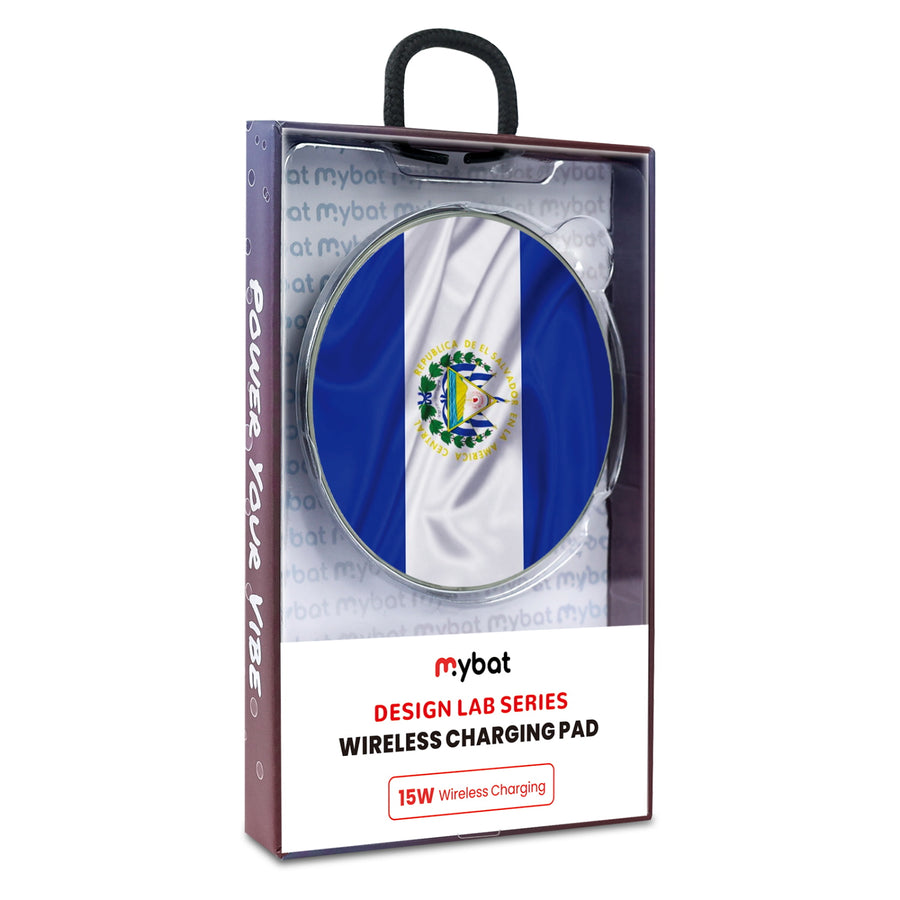 MyBat Design Lab Series Wireless Charging Pad - Silver - El Salvador Flag - MCGWIRC22SL-260-9.jpg