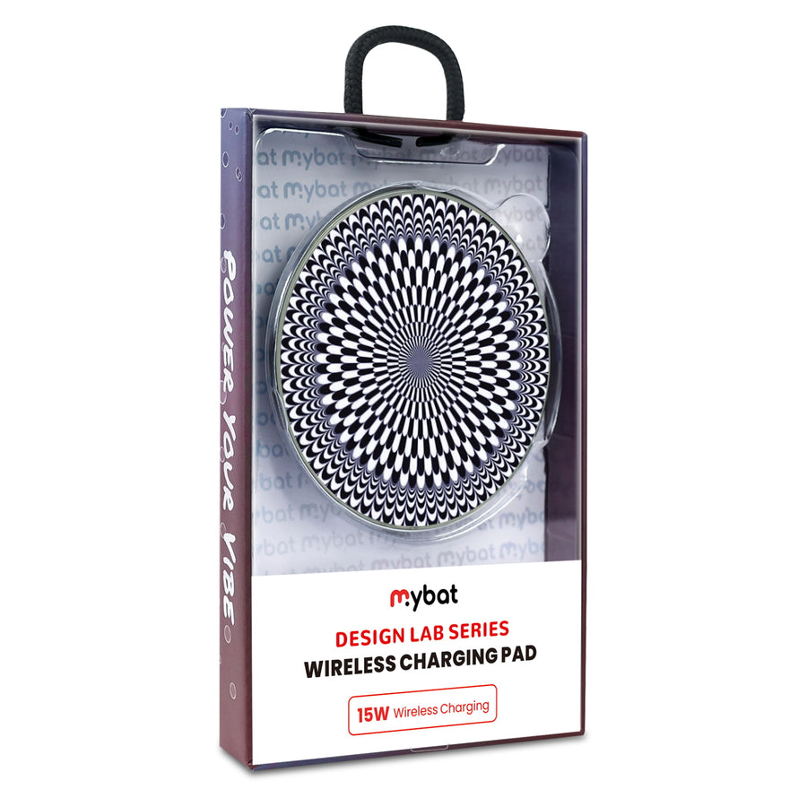 MyBat Design Lab Series Wireless Charging Pad - Silver - Dizzy Circle - MCGWIRC22SL-265-9.jpg