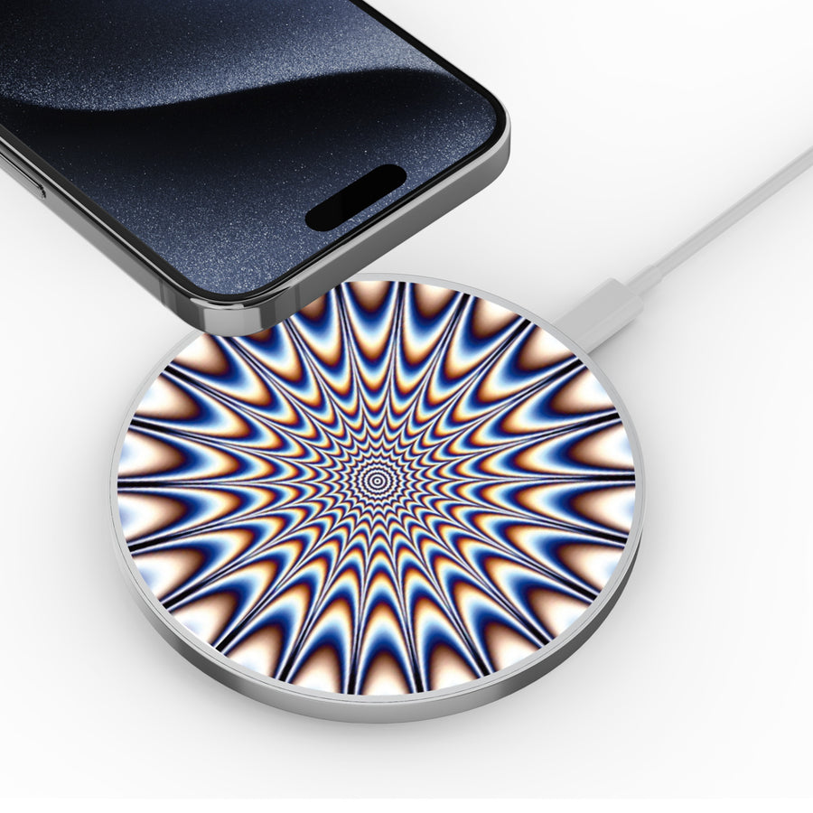 MyBat Design Lab Series Wireless Charging Pad - Silver - Hypnotic Burst - MCGWIRC22SL-267-4.jpg