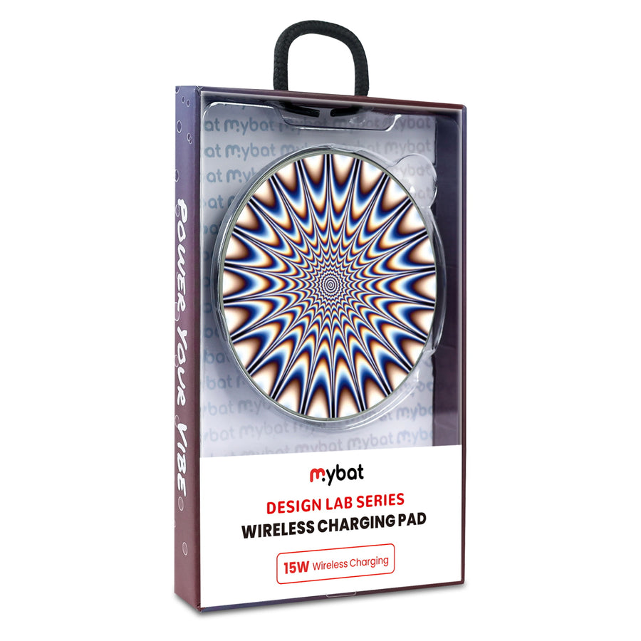 MyBat Design Lab Series Wireless Charging Pad - Silver - Hypnotic Burst - MCGWIRC22SL-267-9.jpg