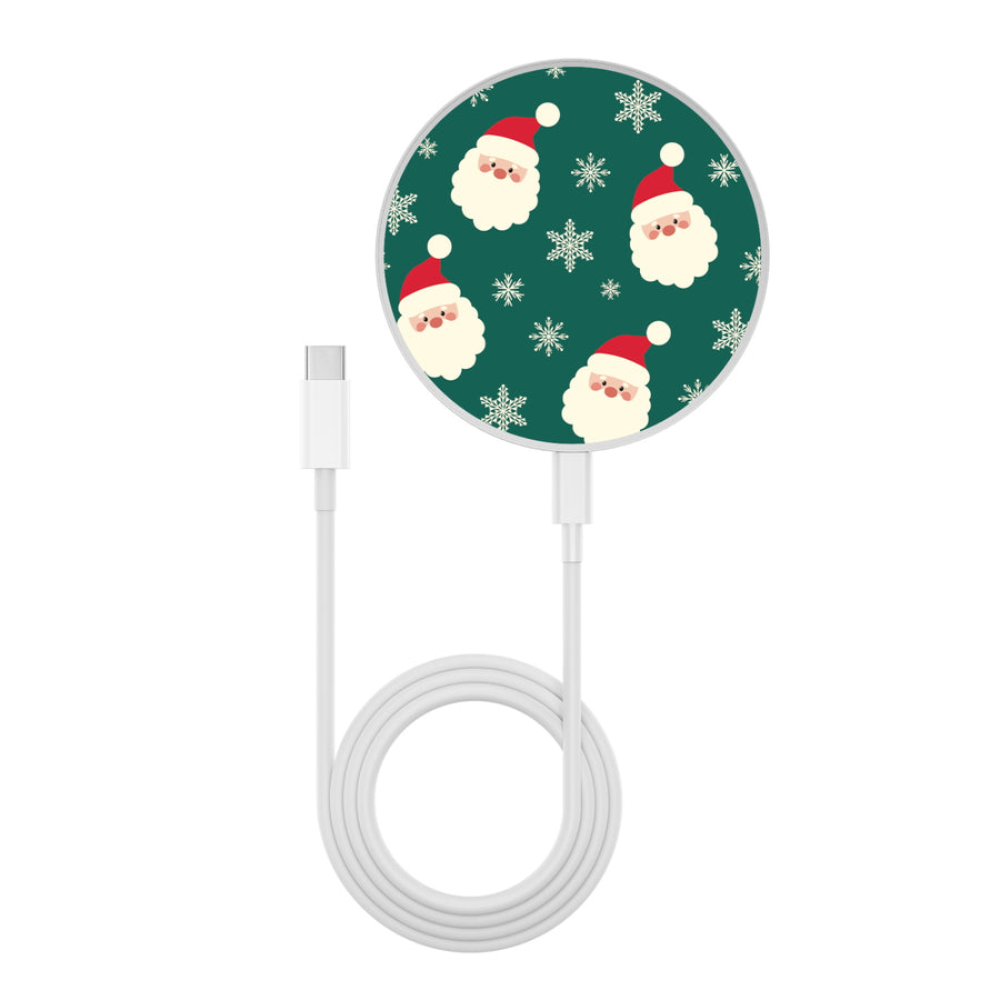 MyBat Design Lab Series Wireless Charging Pad - Silver - Jolly Saint Nick - MCGWIRC22SL-271-3.jpg