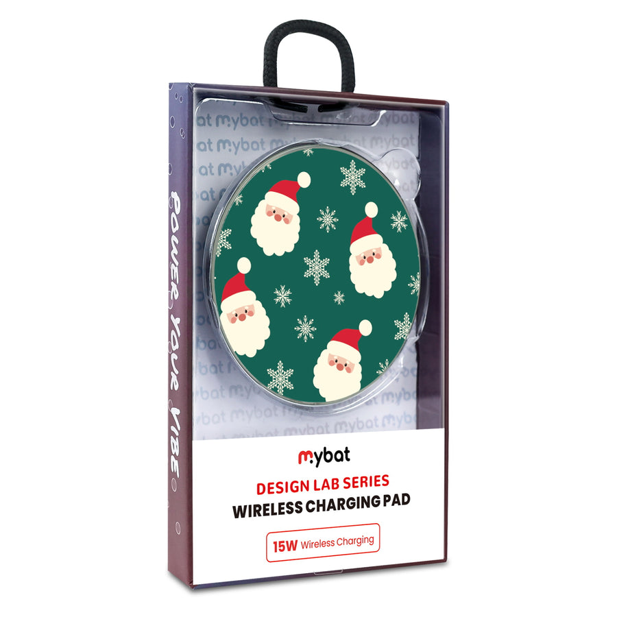 MyBat Design Lab Series Wireless Charging Pad - Silver - Jolly Saint Nick - MCGWIRC22SL-271-9.jpg
