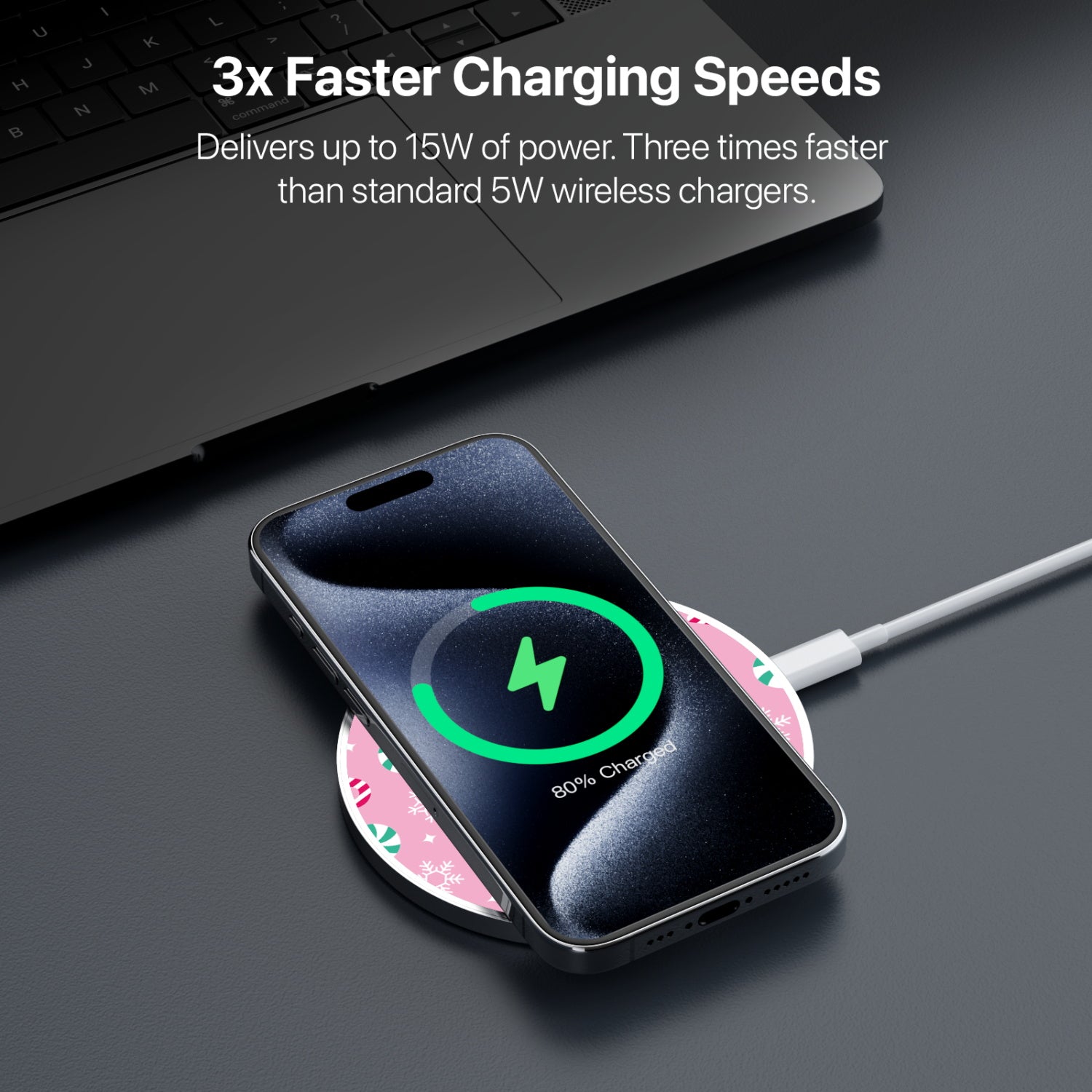 MyBat Design Lab Series Wireless Charging Pad - Silver - Peppermint Swirl - MCGWIRC22SL-272-5.jpg