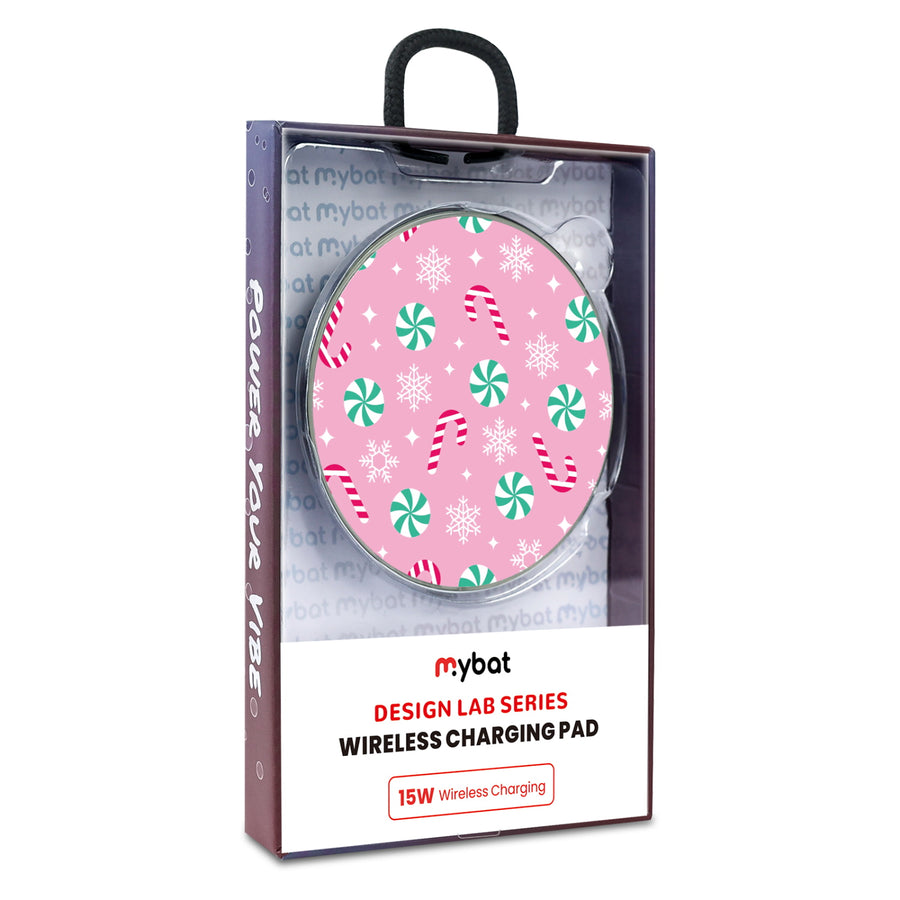 MyBat Design Lab Series Wireless Charging Pad - Silver - Peppermint Swirl - MCGWIRC22SL-272-9.jpg
