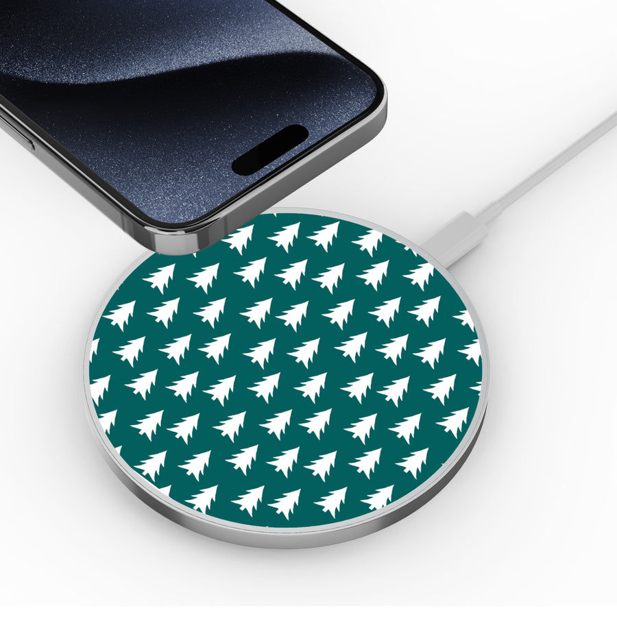 MyBat Design Lab Series Wireless Charging Pad - Silver - Evergreen Forest - MCGWIRC22SL-278-4.jpg