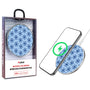 MyBat Design Lab Series Wireless Charging Pad - Silver - Star of David