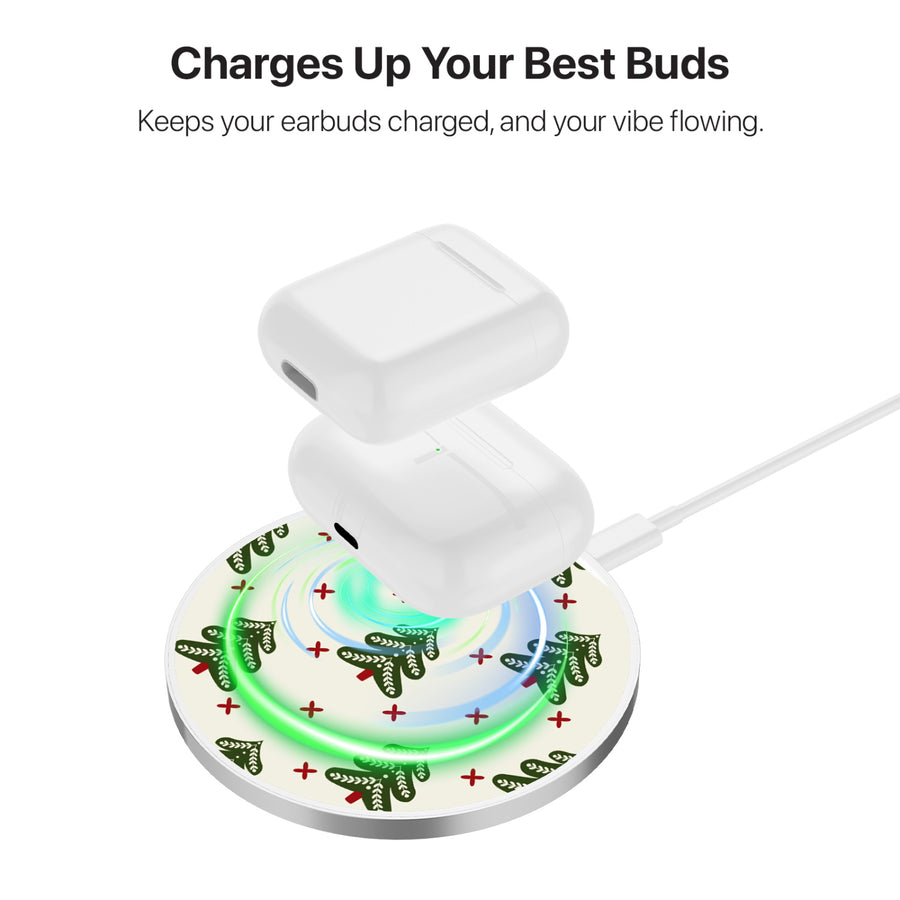 MyBat Design Lab Series Wireless Charging Pad - Silver - O Christmas Tree - MCGWIRC22SL-291-6.jpg