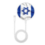 MyBat Design Lab Series Wireless Charging Pad - Silver - Israel Flag - MCGWIRC22SL-308-3.jpg