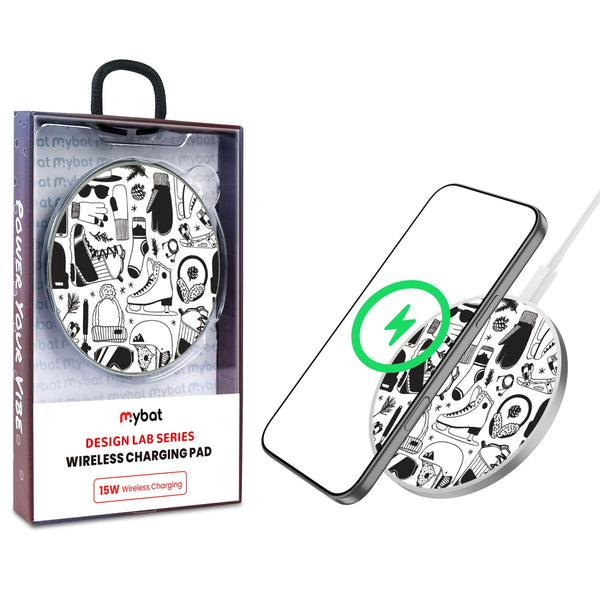 MyBat Design Lab Series Wireless Charging Pad - Silver - Hit the Slopes - MCGWIRC22SL-325-1.jpg