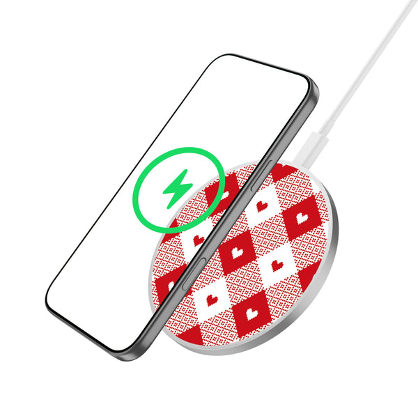 MyBat Design Lab Series Wireless Charging Pad - Silver - Knit with Love - MCGWIRC22SL-330-2.jpg