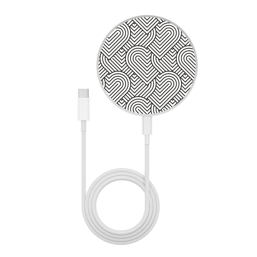 MyBat Design Lab Series Wireless Charging Pad - Silver - Hearts Aligned - MCGWIRC22SL-331-3.jpg