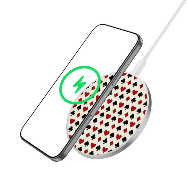 MyBat Design Lab Series Wireless Charging Pad - Silver - Royal Flush - MCGWIRC22SL-336-2.jpg