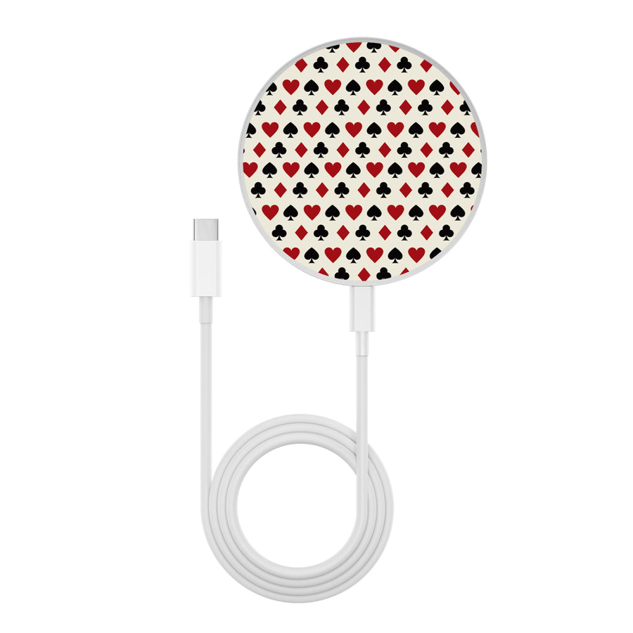 MyBat Design Lab Series Wireless Charging Pad - Silver - Royal Flush - MCGWIRC22SL-336-3.jpg