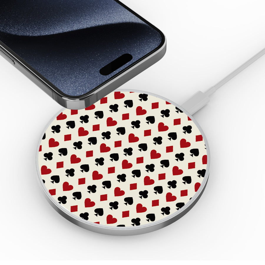 MyBat Design Lab Series Wireless Charging Pad - Silver - Royal Flush - MCGWIRC22SL-336-4.jpg