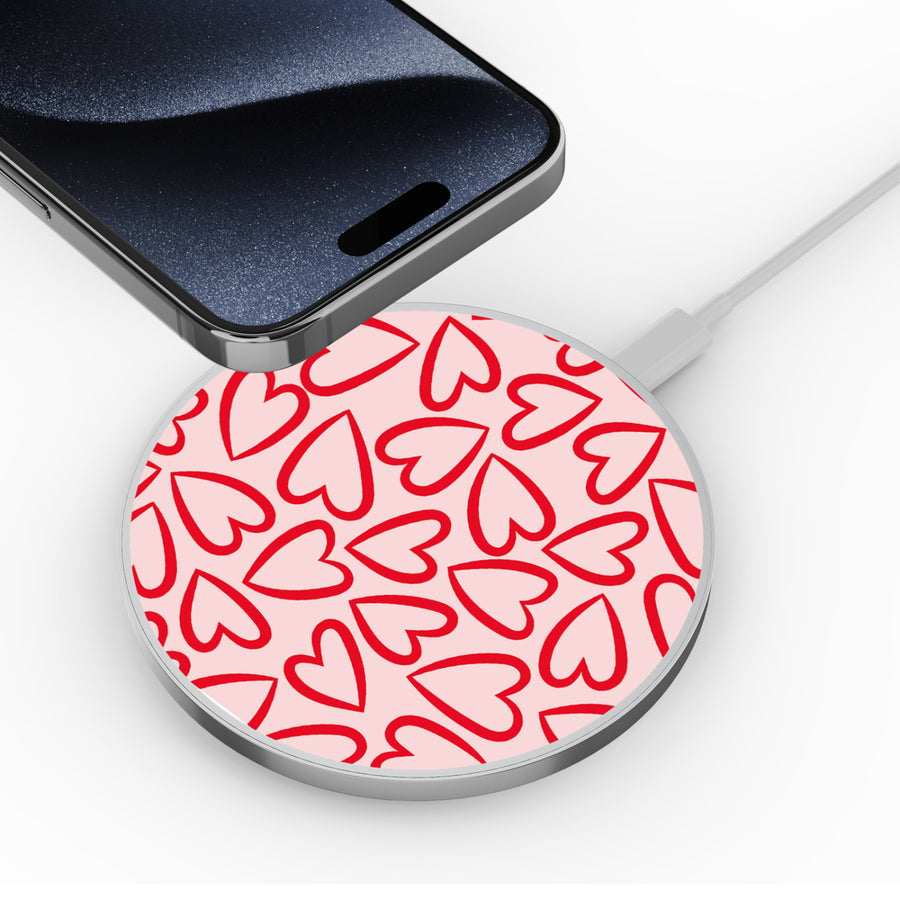MyBat Design Lab Series Wireless Charging Pad - Silver - Endless Hearts - MCGWIRC22SL-338-4.jpg