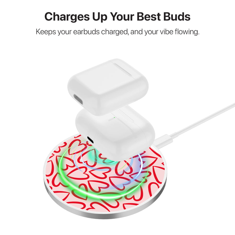 MyBat Design Lab Series Wireless Charging Pad - Silver - Endless Hearts - MCGWIRC22SL-338-6.jpg