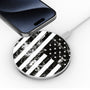 MyBat Design Lab Series Wireless Charging Pad - Silver - Distress US Flag - MCGWIRC22SL-344-4.jpg