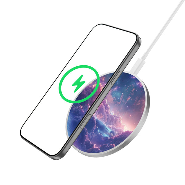 MyBat Design Lab Series Wireless Charging Pad - Silver - Galaxy Clouds - MCGWIRC22SL-345-2.jpg