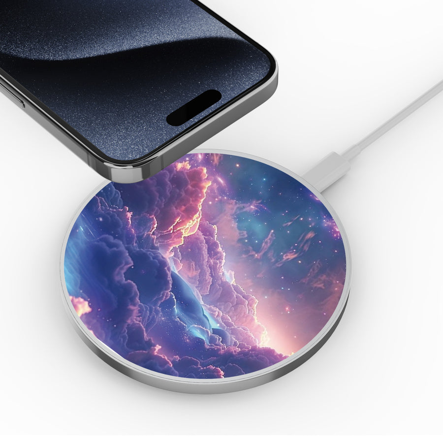 MyBat Design Lab Series Wireless Charging Pad - Silver - Galaxy Clouds - MCGWIRC22SL-345-4.jpg