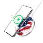 MyBat Design Lab Series Wireless Charging Pad - Silver - Patriotic Flag Painiting - MCGWIRC22SL-346-2.jpg