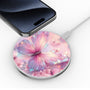 MyBat Design Lab Series Wireless Charging Pad - Silver - Pink Butterflies - MCGWIRC22SL-361-4.jpg