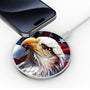 MyBat Design Lab Series Wireless Charging Pad - Silver - Proud American Eagle - MCGWIRC22SL-362-4.jpg