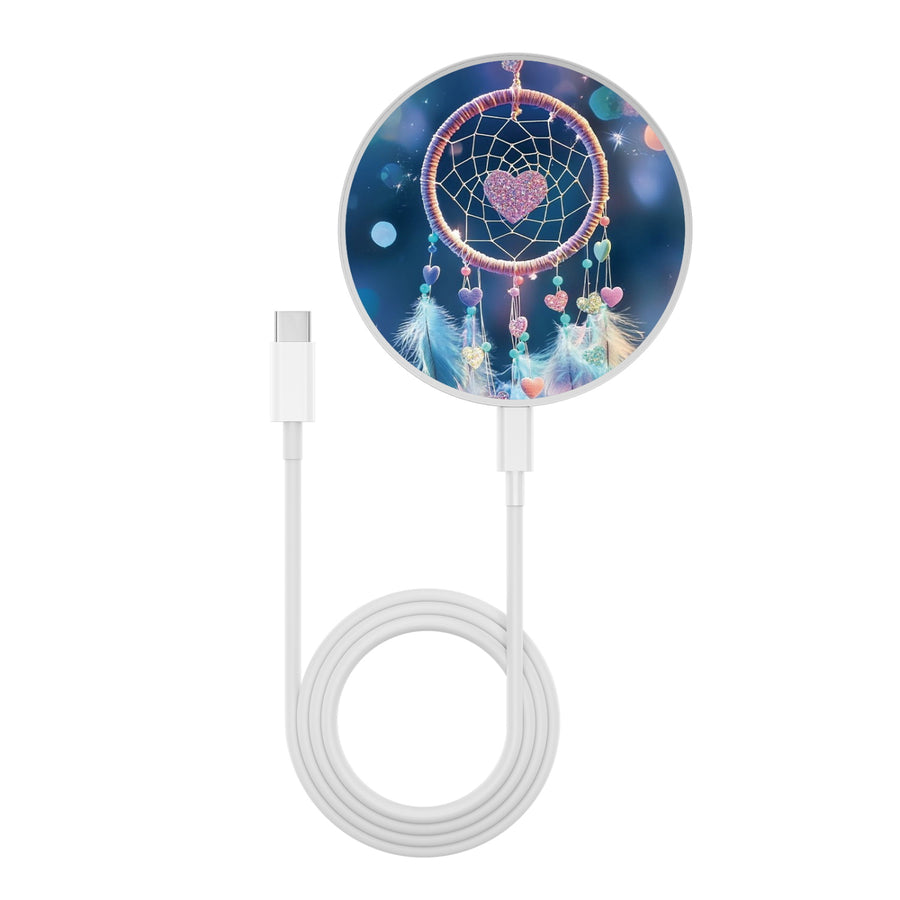 MyBat Design Lab Series Wireless Charging Pad - Silver - Pastel Dreamcatcher - MCGWIRC22SL-376-3.jpg