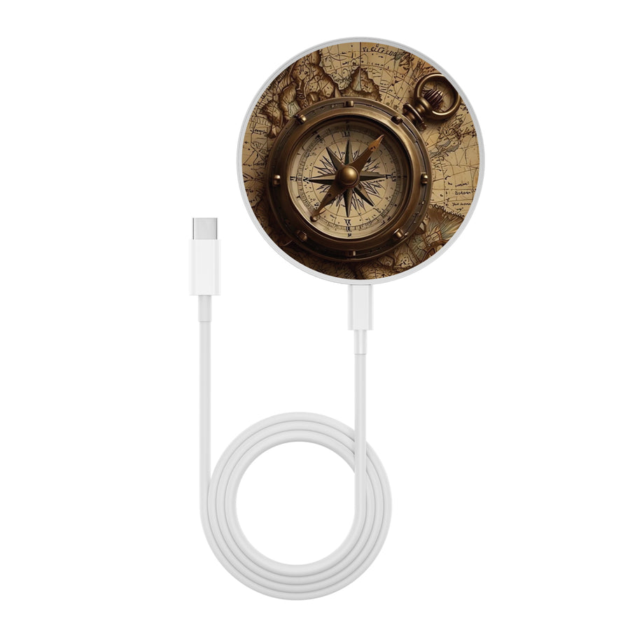 MyBat Design Lab Series Wireless Charging Pad - Silver - Compass - MCGWIRC22SL-378-3.jpg