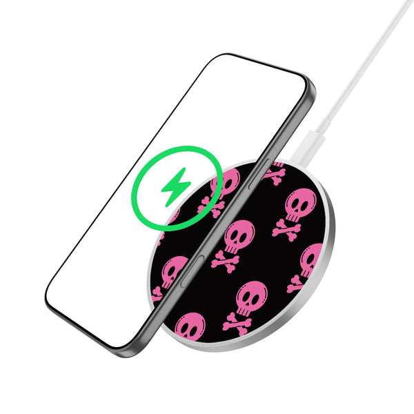 MyBat Design Lab Series Wireless Charging Pad - Silver - Pretty Poison - MCGWIRC22SL-416-2.jpg