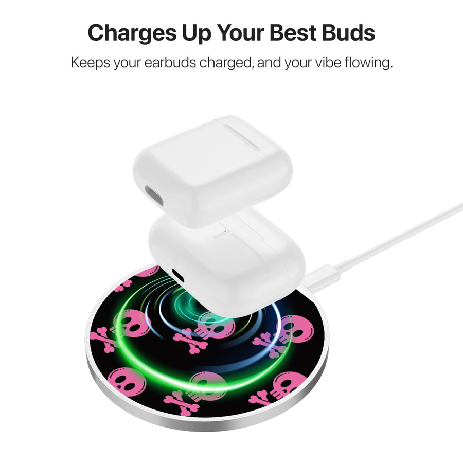 MyBat Design Lab Series Wireless Charging Pad - Silver - Pretty Poison - MCGWIRC22SL-416-6.jpg