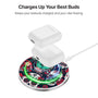 MyBat Design Lab Series Wireless Charging Pad - Silver - Sugar Rose Skulls - MCGWIRC22SL-418-6.jpg