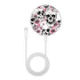 MyBat Design Lab Series Wireless Charging Pad - Silver - Death Blooms - MCGWIRC22SL-419-3.jpg